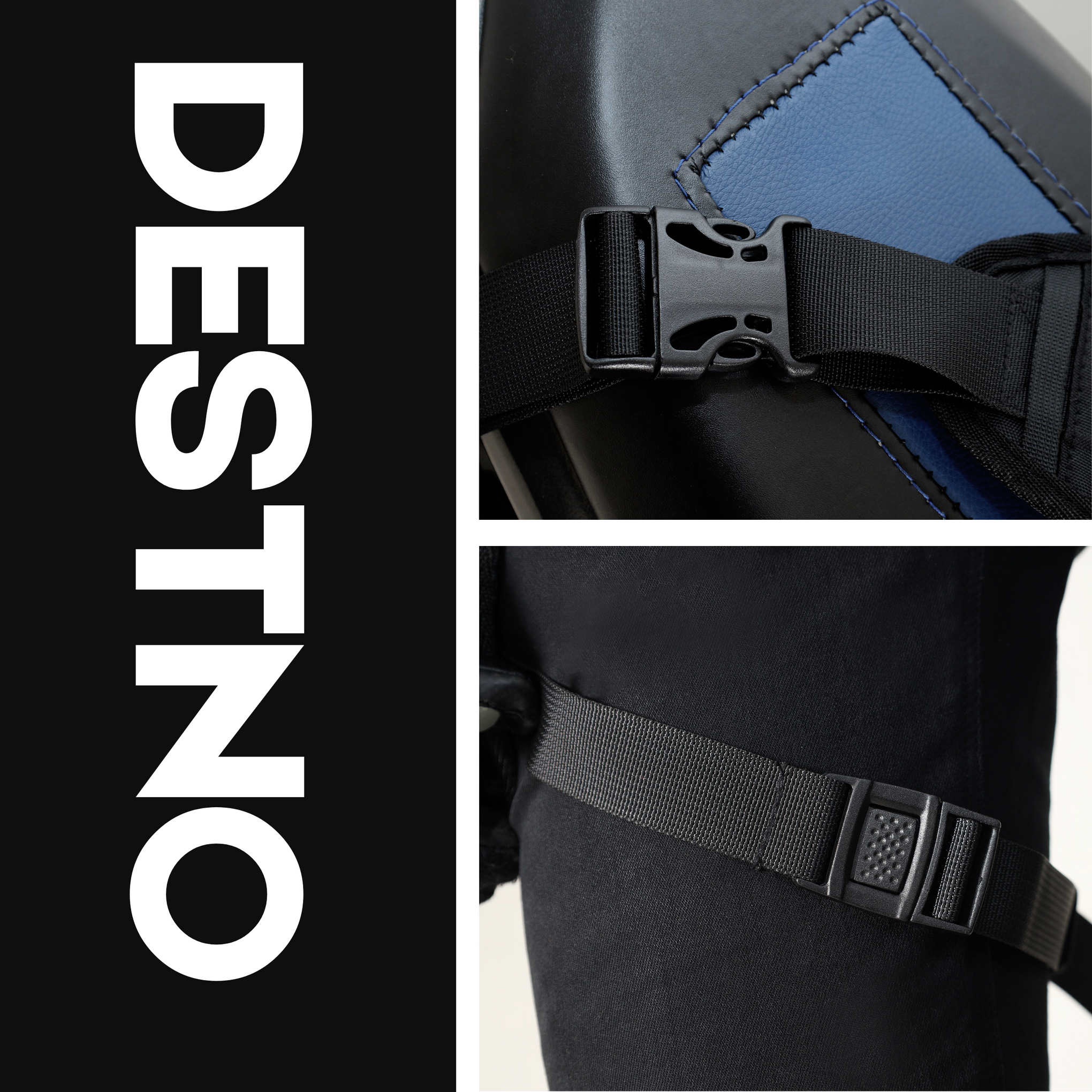 Destno Motorcycle Biker Thigh Bag – EVA Hard Shell Leg & Waist Pack