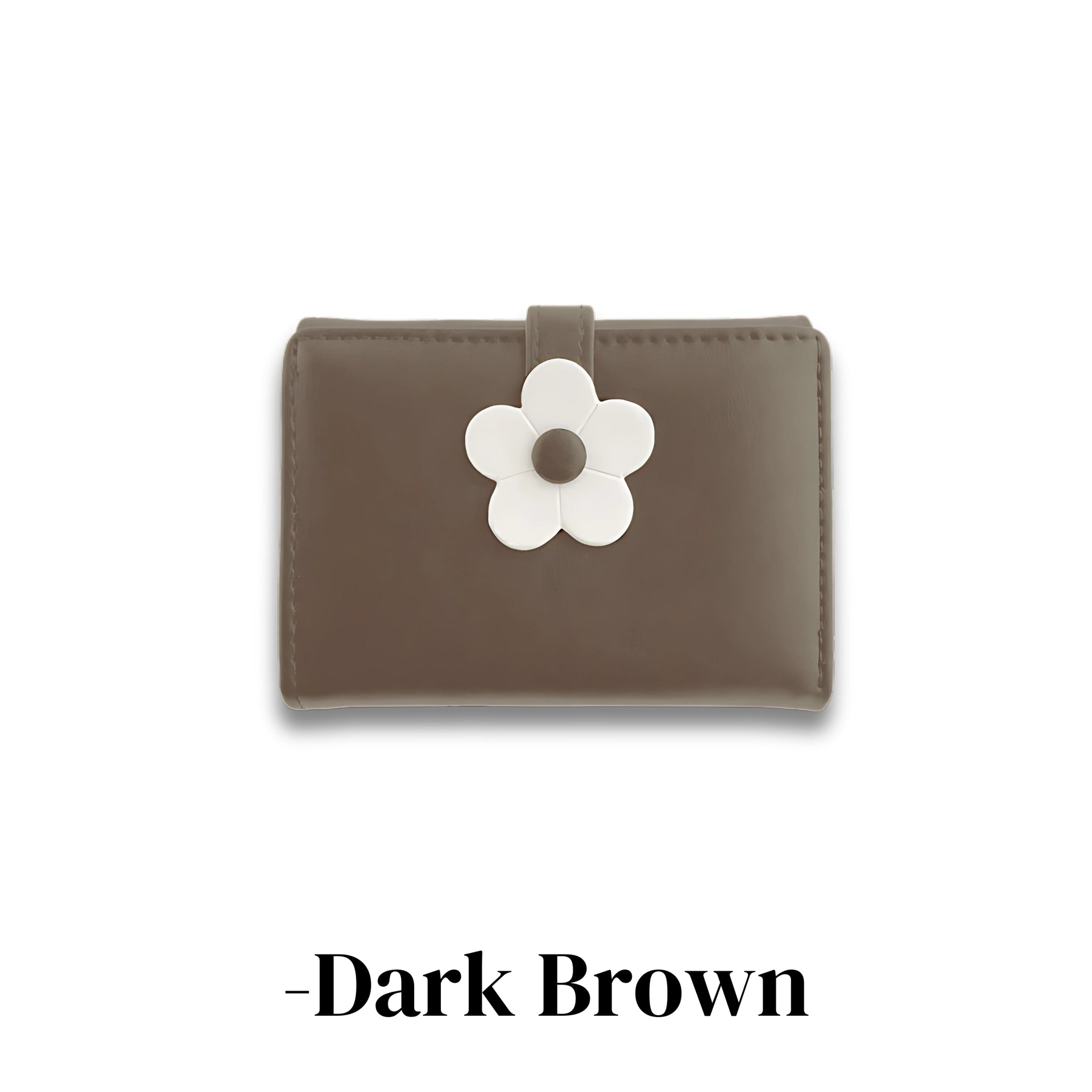 Cute Minni Wallet -Brown